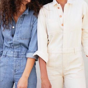 Everlane Edition 4 Denim Drop Coveralls